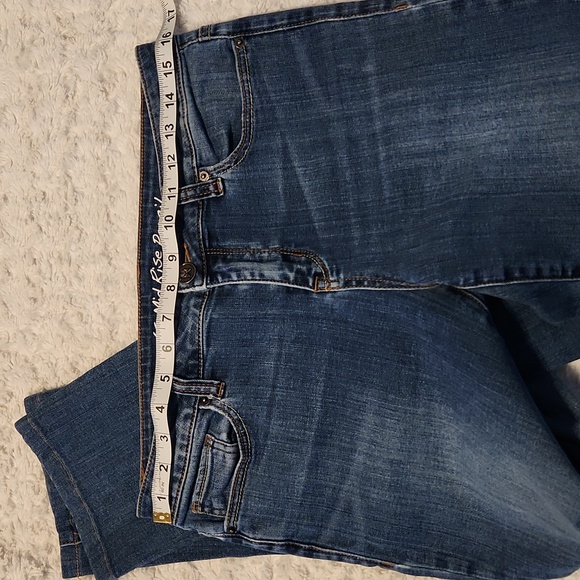 Victoria's Secret Mid Rise Pencil Jean Size 8 Regular - Picture 7 of 8